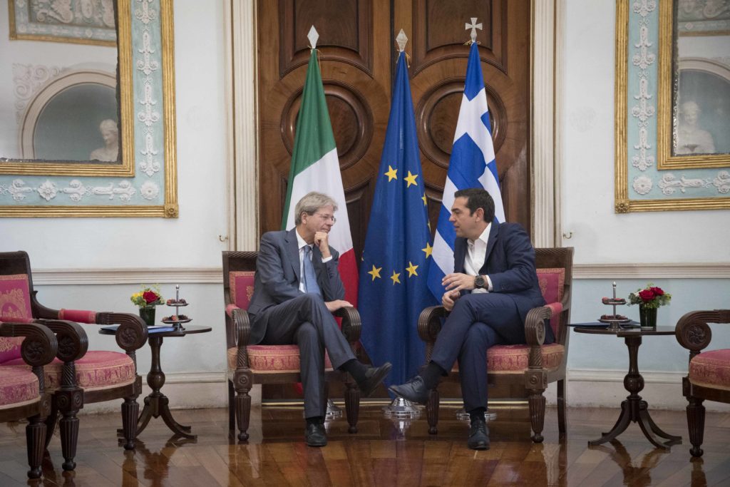 Κέρκυρα: Η Κοινή δήλωση των πρωθυπουργών Ελλάδας και Ιταλίας (Photos)