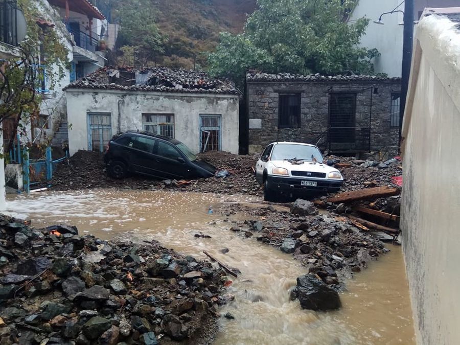 Σαμοθράκη: Κυβερνητικό κλιμάκιο για τον συντονισμό της αποκατάστασης των καταστροφών