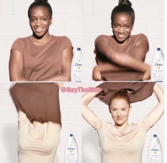 Ρατσιστική διαφήμιση της Dove δείχνει μαύρη να πλένεται και να γίνεται λευκή – και δεν είναι η πρώτη φορά