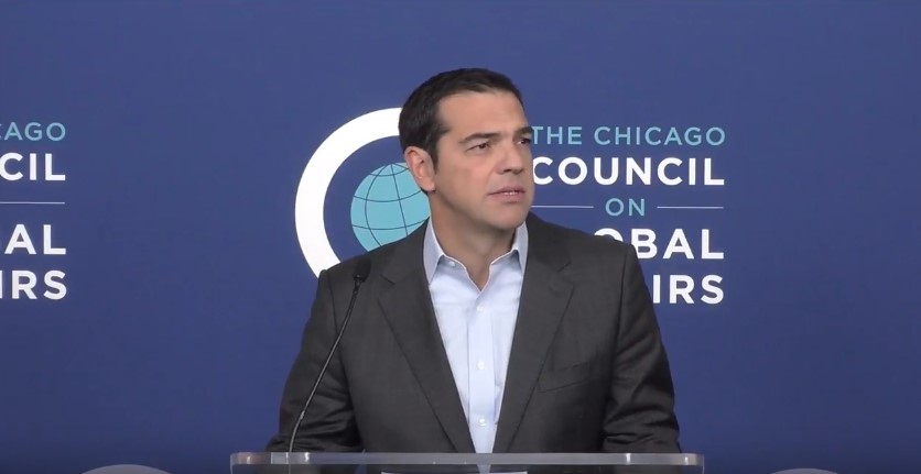 Στο Chicago Council on Global Affairs ο Αλέξης Τσίπρας – Συνεχίζονται οι συναντήσεις στο Σικάγο (Video)