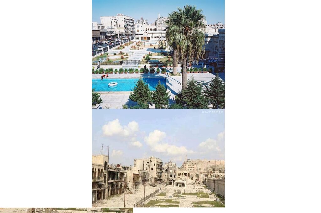 Το όμορφο Χαλέπι πριν και μετά: 128 φωτογραφίες από την μετατροπή της μεγαλοπρεπούς πόλης σε ερείπια (Photos)