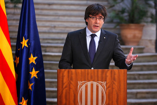 Σε «δημοκρατική αντίσταση» κάλεσε τους Καταλανούς ο Πουιτζντεμόντ