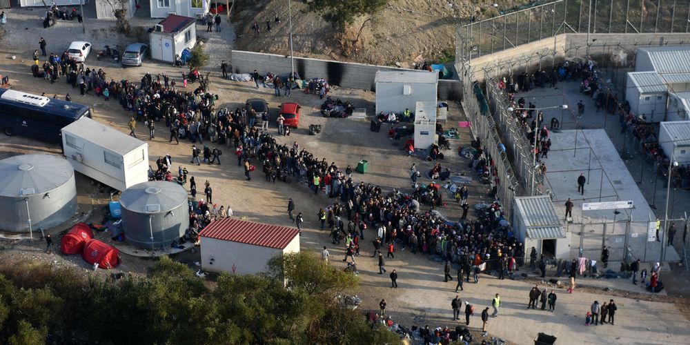 Ξεσηκωμός τη Δευτέρα στη Λέσβο για το προσφυγικό