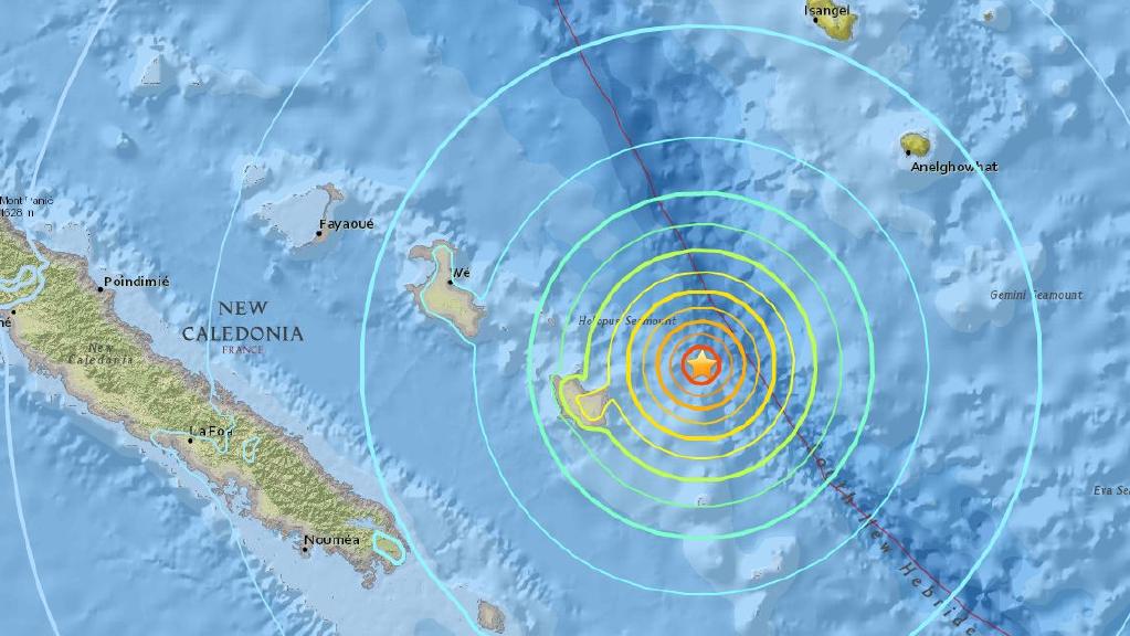 Σεισμός  7 Ρίχτερ και τσουνάμι στη Νέα Καληδονία