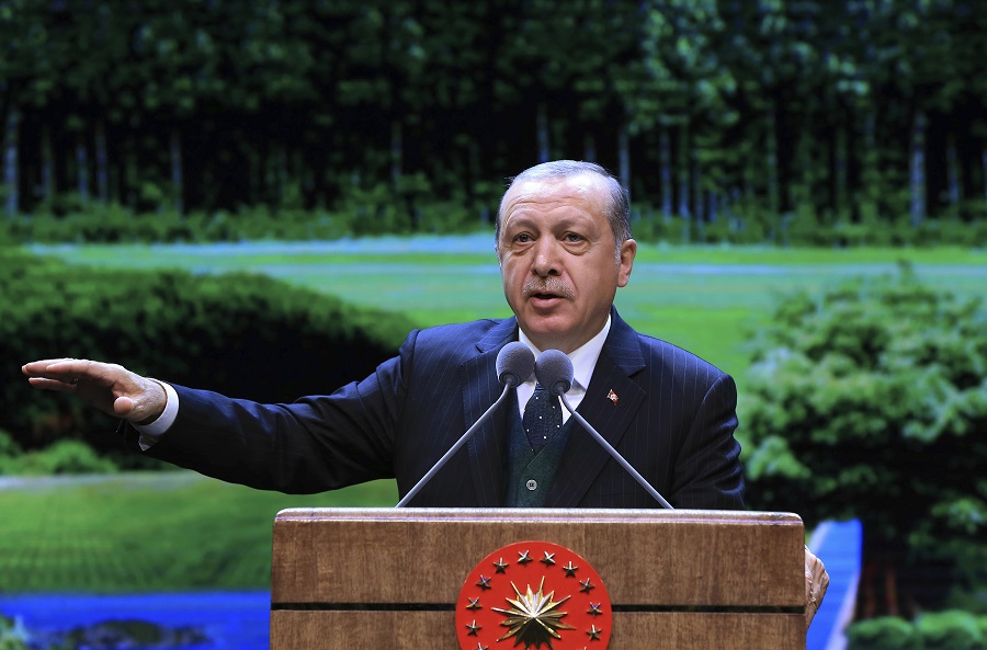 Ερντογάν: Η αναγνώριση της Ιερουσαλήμ «θα εξυπηρετήσει τις τρομοκρατικές οργανώσεις»
