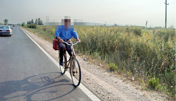 Πρόστιμο 200 ευρώ σε ποδηλάτη στην εθνική Ηρακλείου-Χανιών
