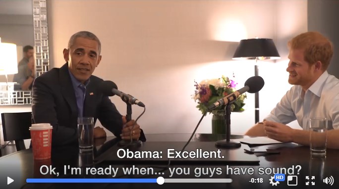 Όταν ο Πρίγκιπας Χάρι πήρε συνέντευξη από τον Ομπάμα (Video)