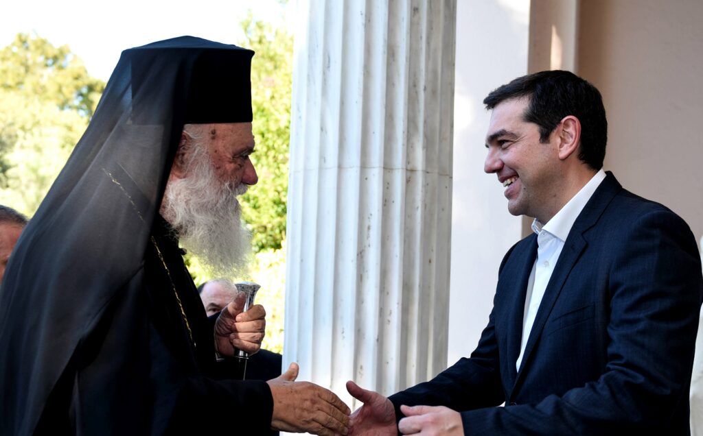 Συνάντηση Τσίπρα – Ιερώνυμου