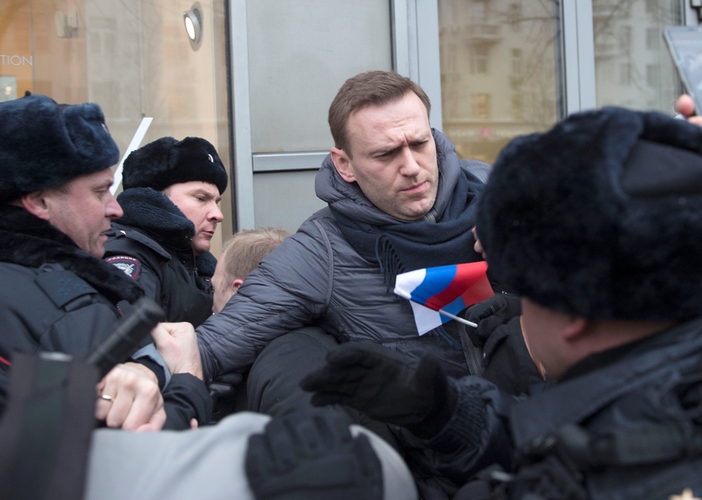 Ρωσία: Αφέθηκε ελεύθερος ο ηγέτης της αντιπολίτευσης Αλεξέι Ναβάλνι