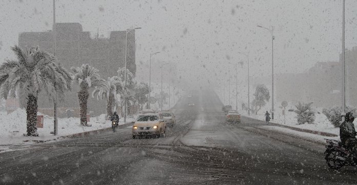 Χιονίζει μέχρι και στην… έρημο (Photos-Video)