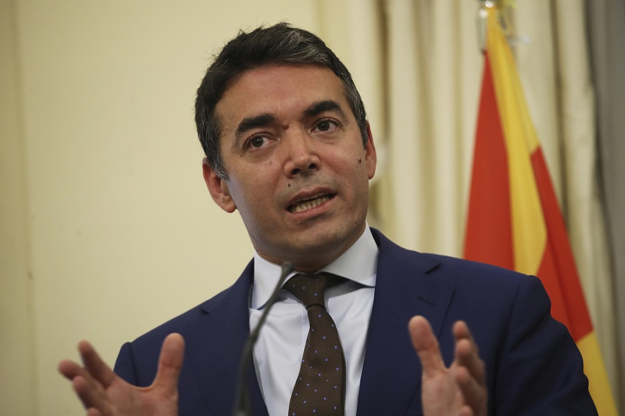 Ντιμιτρόφ μετά τη συνάντηση με Νίμιτς: Είναι δικαίωμά μας να αισθανόμαστε Μακεδόνες και να μιλάμε Μακεδονικά