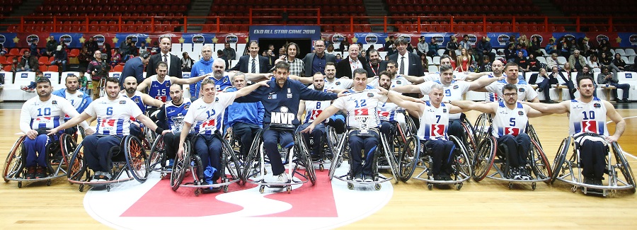 Έκλεψε την παράσταση η ΟΣΕΚΑ στο All Star Game 2018 – Εντυπωσιακός αγώνας επίδειξης από τους αθλητές μπάσκετ με αμαξίδιο, με μεγάλο χορηγό τον ΟΠΑΠ