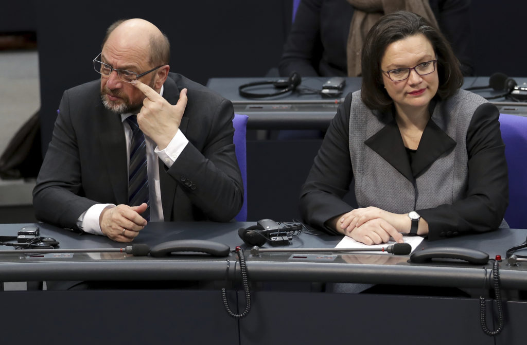 Νέα πρόεδρος των Γερμανών Σοσιαλδημοκρατών η Αντρέα Νάλες;
