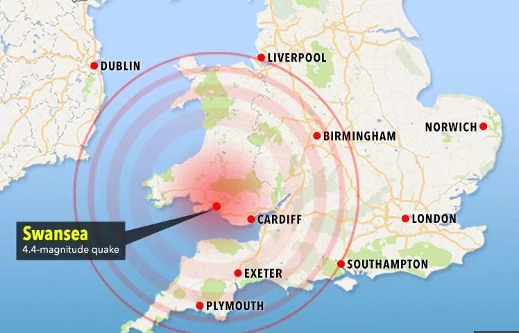 Βρετανοί σε κατάσταση… πανικού για σεισμό μόλις 4,4 Ρίχτερ (Video)