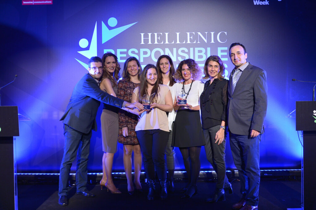 Διπλή Silver Διάκριση στα Hellenic Responsible Business Awards 2018  για τη Vodafone Ελλάδας