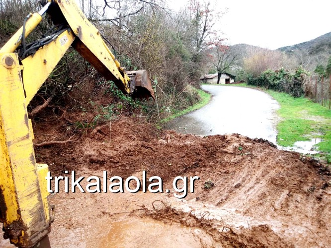 Συναγερμός στα Τρίκαλα – Εκκενώνονται σπίτια σε ορεινό χωριό λόγω διάβρωσης του εδάφους