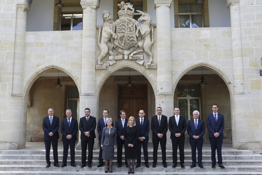 Ανέλαβε καθήκοντα το νέο υπουργικό συμβούλιο της Κύπρου