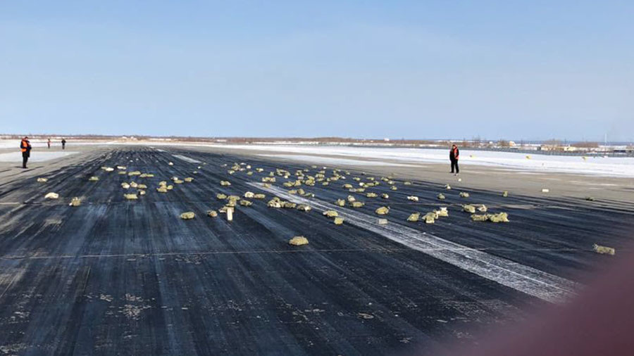 «Έβρεξε» χρυσάφι στη Ρωσία – Περίπου 3,4 τόνοι χρυσού έπεσαν από αεροπλάνο