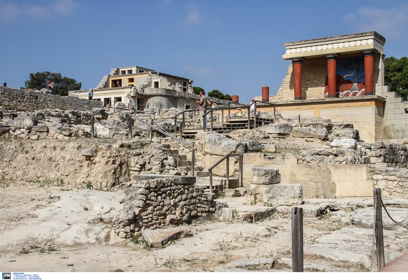 Σοβαρό ατύχημα στη Κνωσό: Εργάτης έπεσε από μεγάλο ύψος