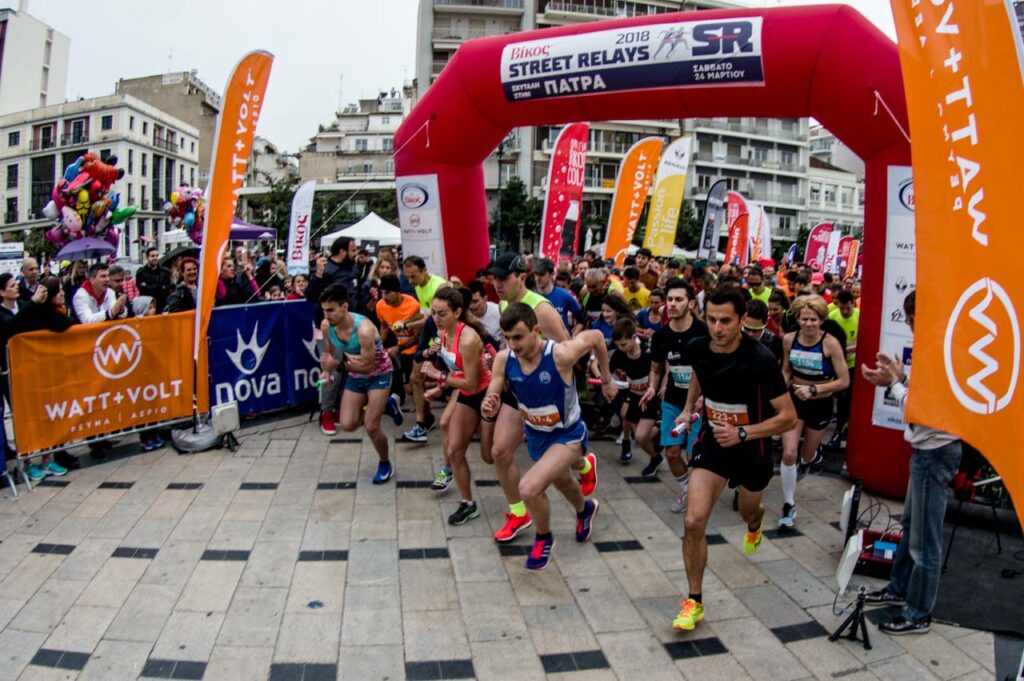 Η Πάτρα αγκάλιασε τα πρώτα Βίκος Street Relays της χρονιάς!