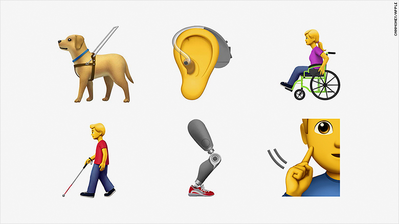 Emoji  για άτομα με αναπηρίες