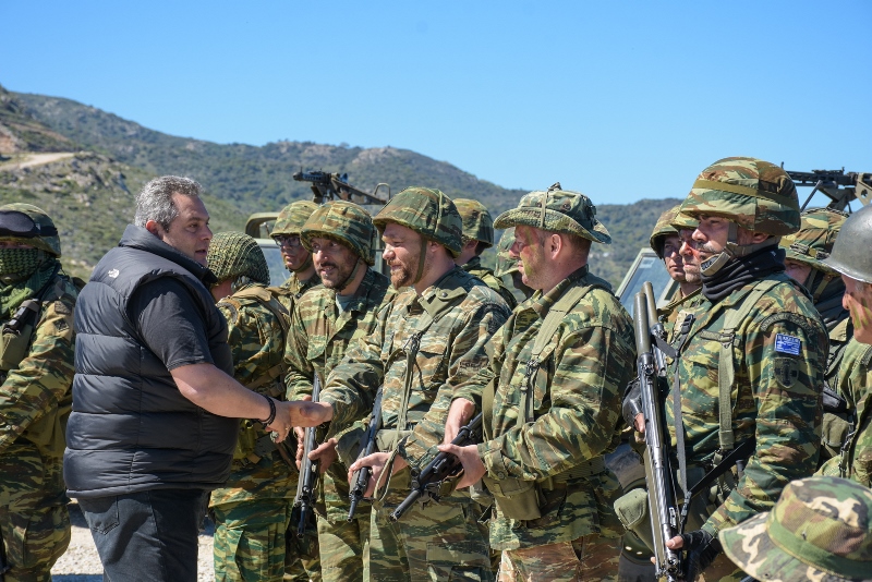 Ανακοίνωση υπουργείου Εθνικής Άμυνας για την μεταφορά στρατιωτών σε Αιγαίο και Έβρο