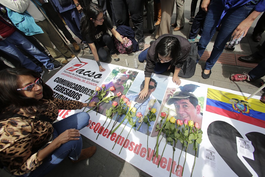 Νεκροί δύο δημοσιογράφοι και ο οδηγός τους που απήχθησαν στην Κολομβία