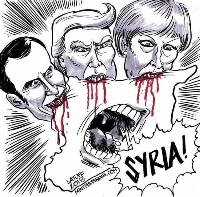 Το συγκλονιστικό σκίτσο του Latuff για τη Συρία
