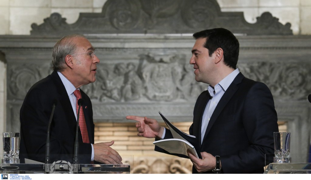 Συνάντηση Τσίπρα – Γκουρία στο Μαξίμου