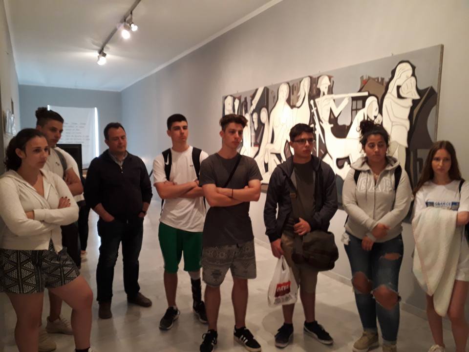 Έλληνες μαθητές από το Ντίσελντορφ στο Μουσείο Θυμάτων Ναζισμού Διστόμου (Photos)