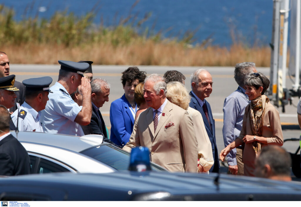 Έφτασε στην Κρήτη ο Κάρολος και η Καμίλα (Photos)