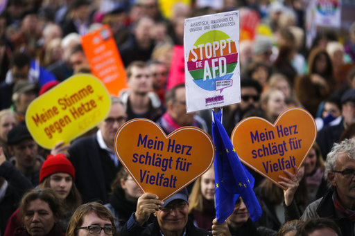 Χιλιάδες Γερμανοί αναμένεται να διαδηλώσουν κατά του ξενοφοβικού AfD