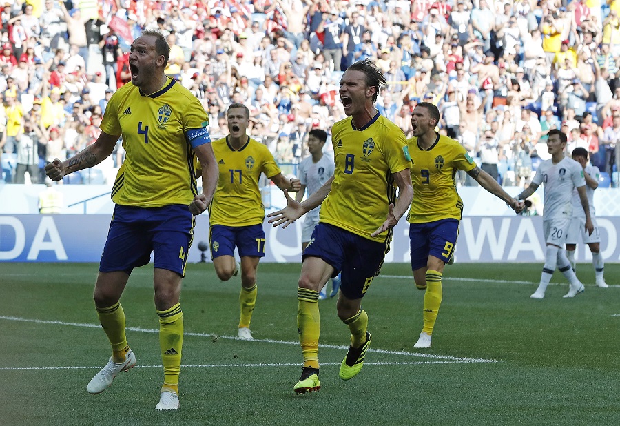 Μουντιάλ 2018: Η Σουηδία κέρδισε τη Νότια Κορέα (1-0) μέσω… VAR