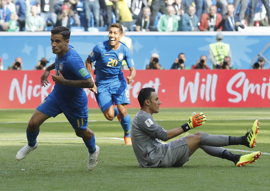 Στις καθυστερήσεις γλίτωσε το «κάζο» η Βραζιλία – Νίκησε τελικά με 2-0 την Κόστα Ρίκα