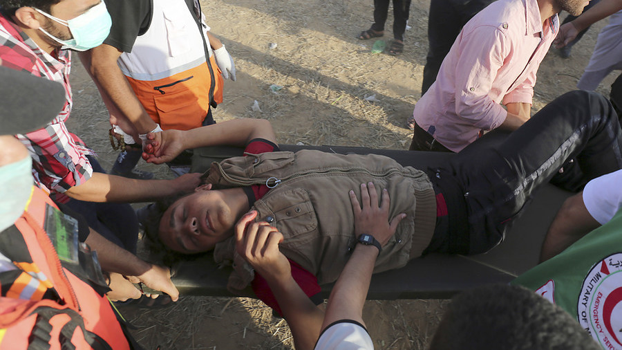 Εκατοντάδες τραυματίες στη Γάζα από ισραηλινές επιθέσεις