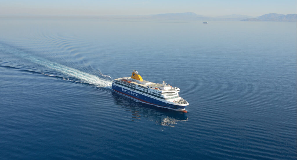Οι διακοπές σας ξεκινούν από το πλοίο, ζήστε την εμπειρία Blue Star Ferries