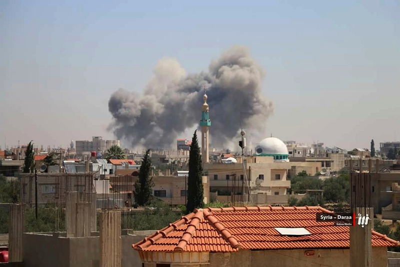 Συρία: Σφοδροί βομβαρδισμοί στην ανταρτοκρατούμενη επαρχία Ντεραά