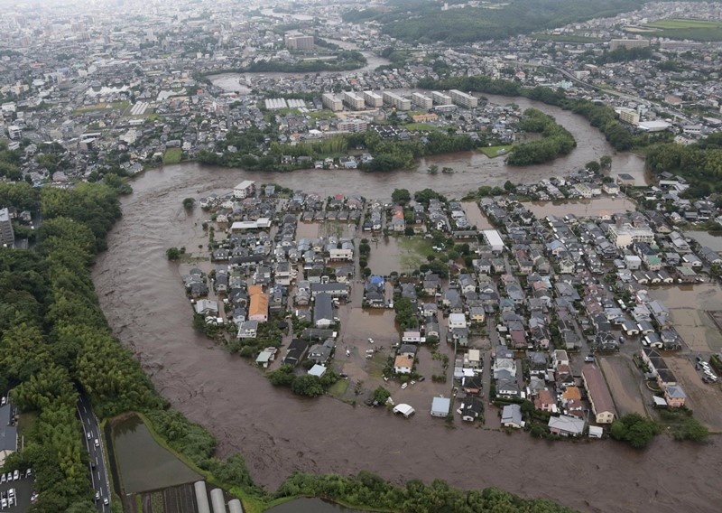 Ιαπωνία: Δεκάδες νεκροί και αγνοούμενοι από τις καταρρακτώδεις βροχές