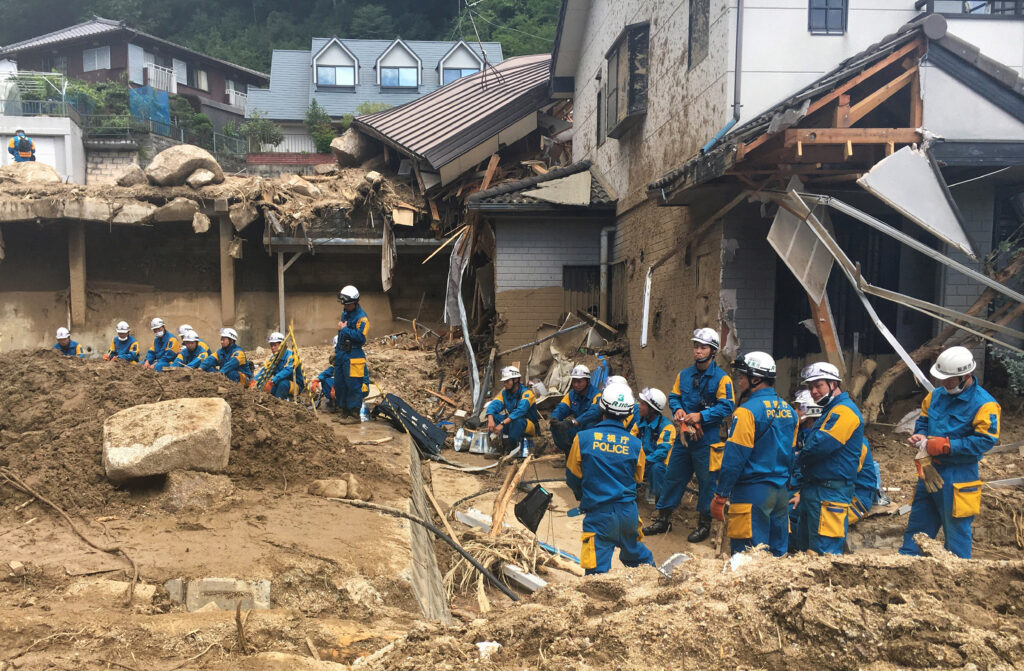 Ιαπωνία: Στους 112 οι νεκροί από τις φονικές πλημμύρες