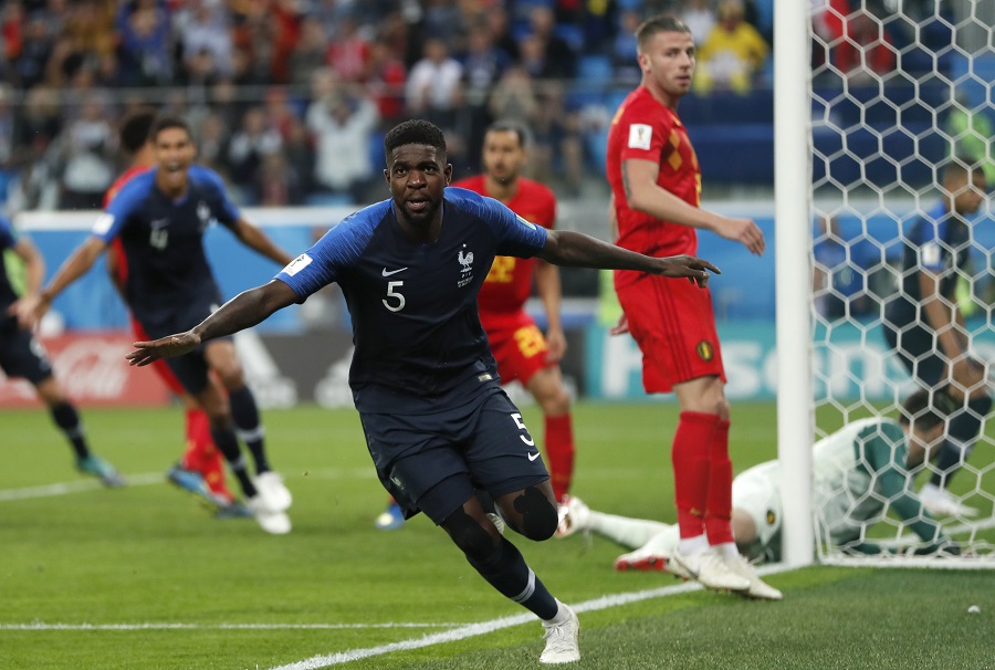 Στον τελικό η Γαλλία – Απέκλεισε το Βέλγιο (1-0) με ήρωα τον Ουμτιτί (Δείτε το γκολ)