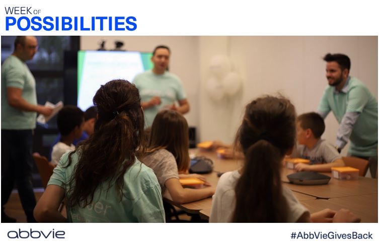 Η AbbVie γιορτάζει την 5η επέτειο του παγκόσμιου προγράμματος εθελοντισμού “Week of Possibilities”