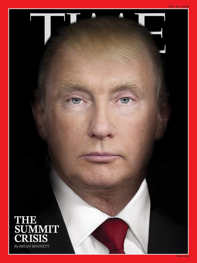 Το απίστευτο εξώφυλλο του TIME για τον… Ντόναλντ Πούτιν (Photo)