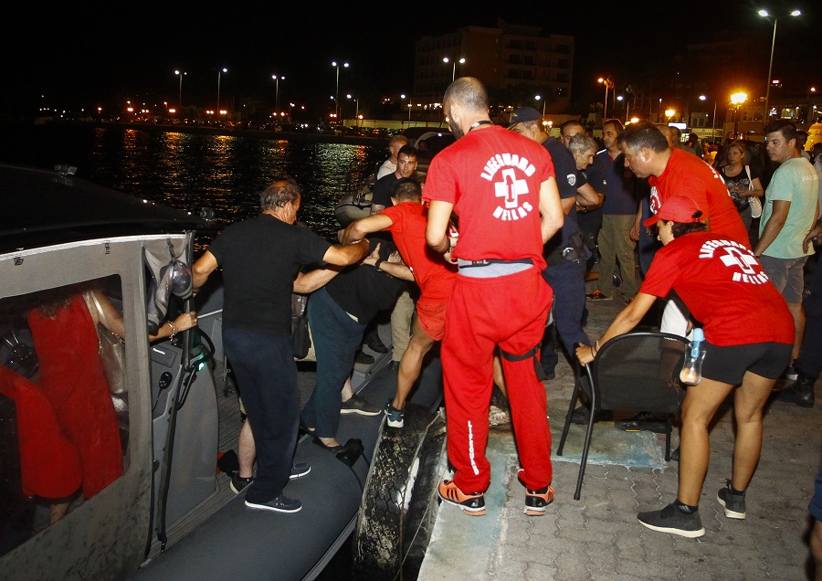 Σκηνές από αρχαία τραγωδία στο λιμάνι της Ραφήνας (Photos)