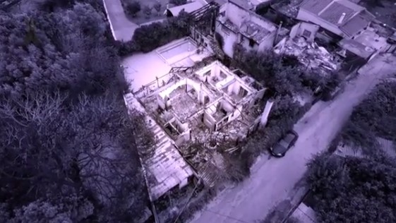 Η τραγωδία από ψηλά – Εικόνες από Drone (Video)