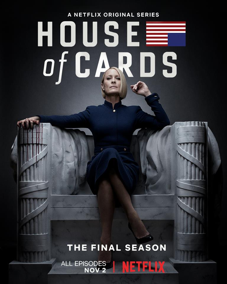 Έρχεται στις 2 Νοεμβρίου ο τελευταίος κύκλος του House of Cards