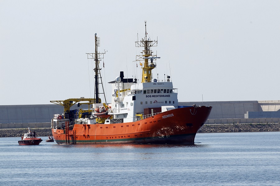 Επιτέλους λύση για το Aquarius – «Δένει» στη Μάλτα, σε πέντε χώρες θα μοιραστούν οι μετανάστες