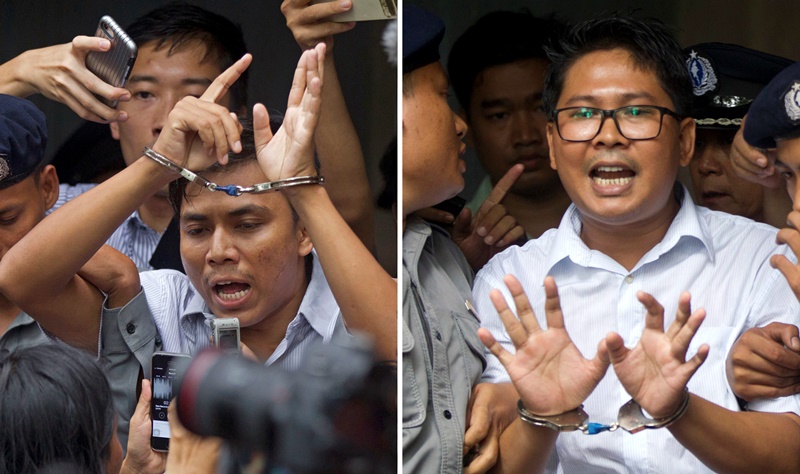 Μιανμάρ: Σάλος από την φυλάκιση των δυο δημοσιογράφων του Reuters