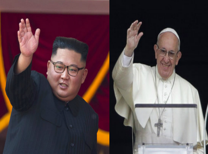 Κιμ καλεί Πάπα Φραγκίσκο στην Πιονγκγιάνγκ