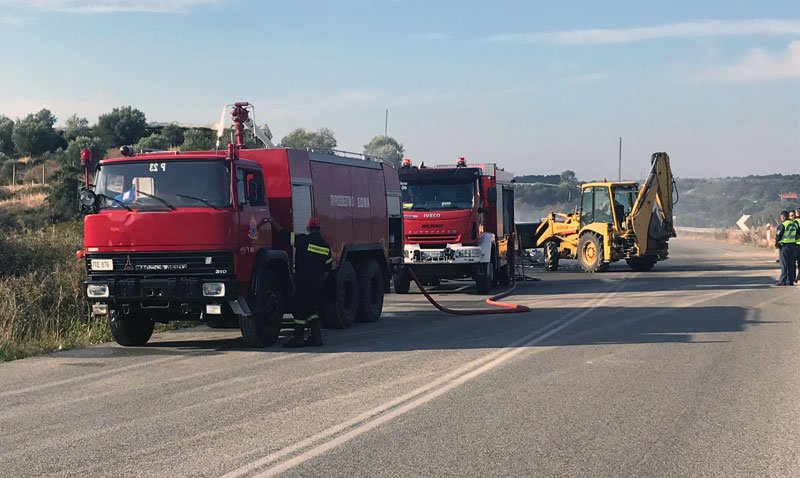 Τροχαίο σοκ: 11 μετανάστες απανθρακώθηκαν μετά από σύγκρουση οχημάτων στην Καβάλα