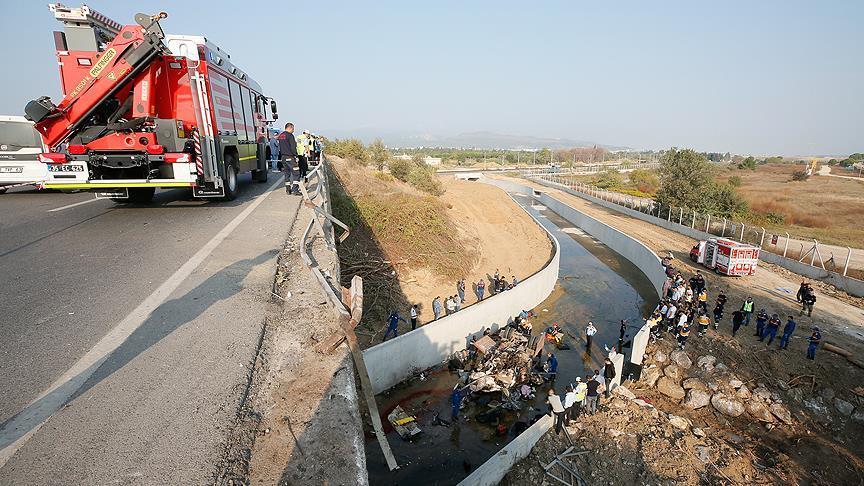 Τουρκία: 22 μετανάστες νεκροί από πτώση φορτηγού σε κανάλι
